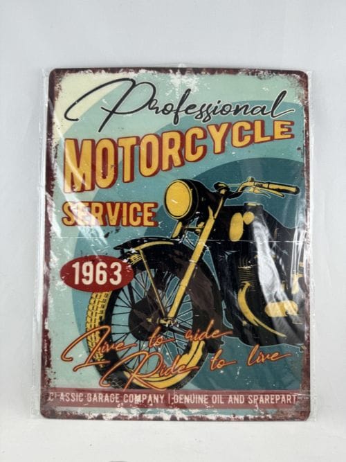 Professional Motorcylc service 1963 - Classic garage company I-Genuine oil and sparepart