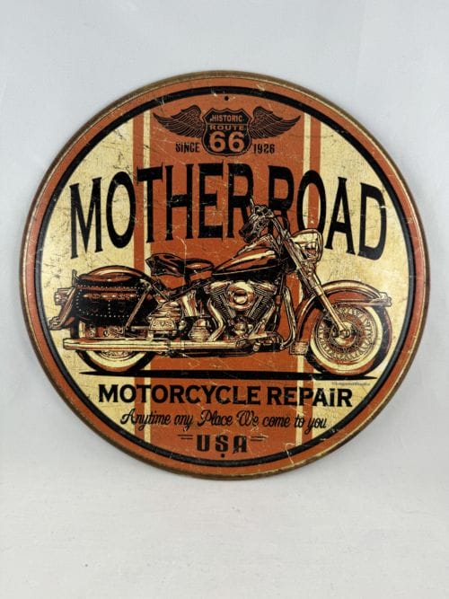 Mother Road - Historic Route 66 - Since 1926 - Motorcycle repair - Anytime any place we come to you - USA