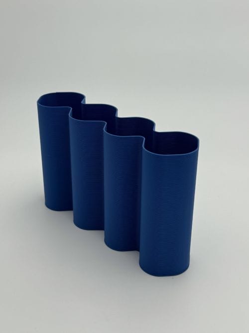 Vase Alvaro M - Bleu - Warren et Laetitia