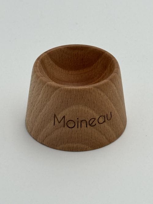 Coquetier en bois - Moineau