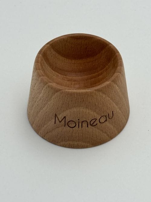Coquetier en bois - Moineau