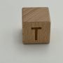 Lettre en Bois - T
