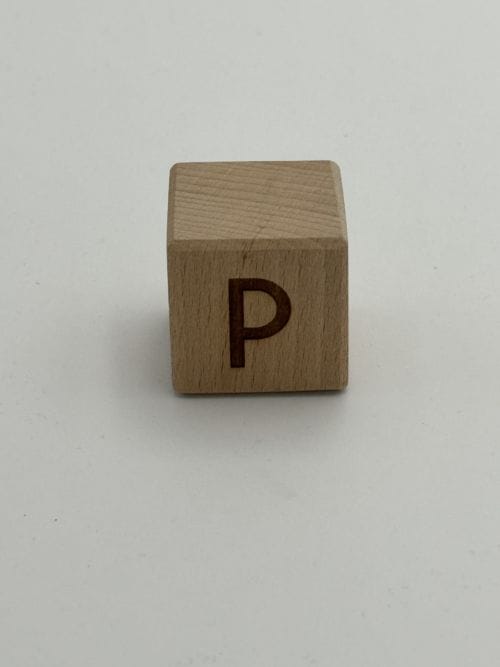 Lettre en Bois - P