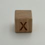Lettre en Bois - X