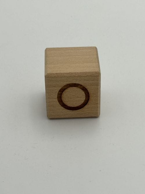 Lettre en Bois - O