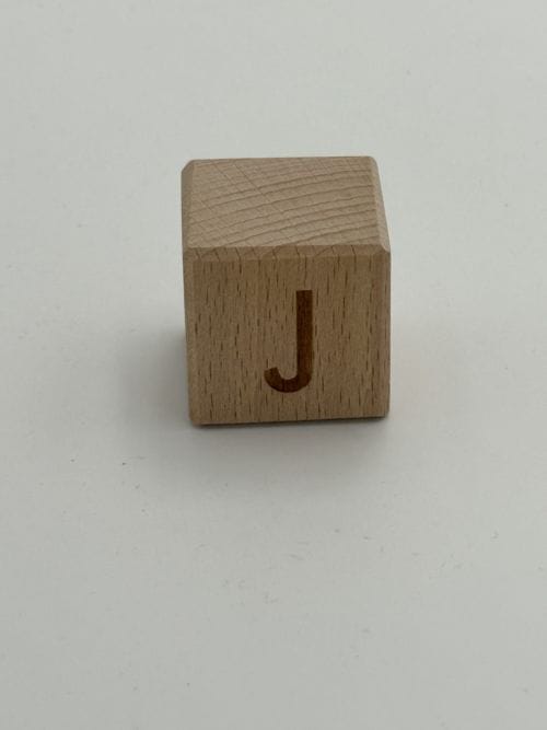 Lettre en Bois - J