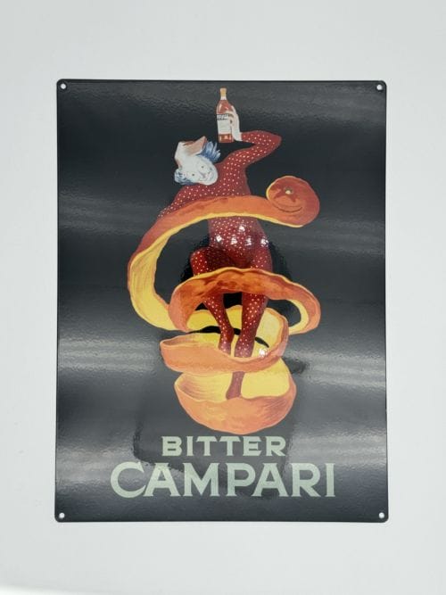 Plaque métal Bitter Campari