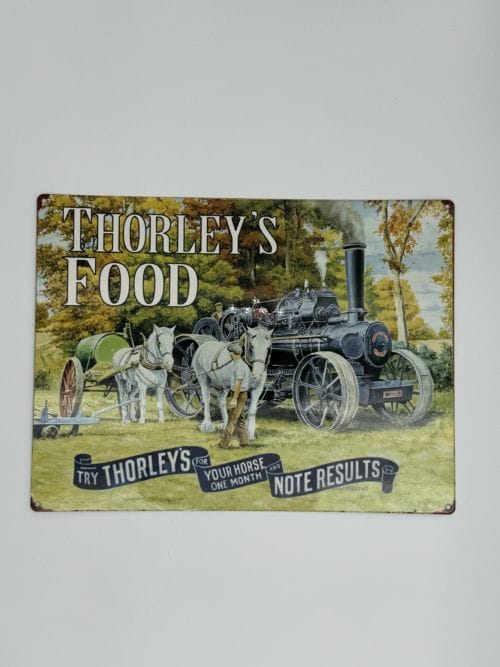 Plaque métal Thorley's food
