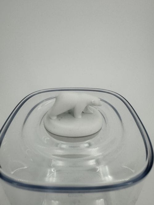 Boîte de conservation de Cotons Tiges Ours Polaire