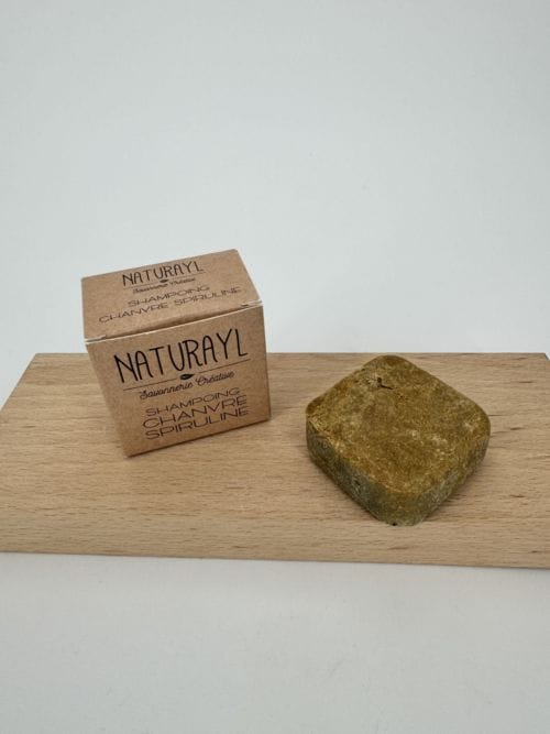 Shampoing Solide Chanvre Spiruline - Naturayl