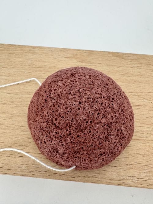 Eponge Kongac Couleur Argile Rouge