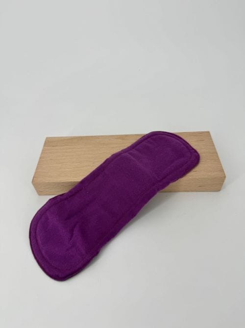Serviette hygiénique jour - Coton Bio lavable - Pachamamaï - Violette