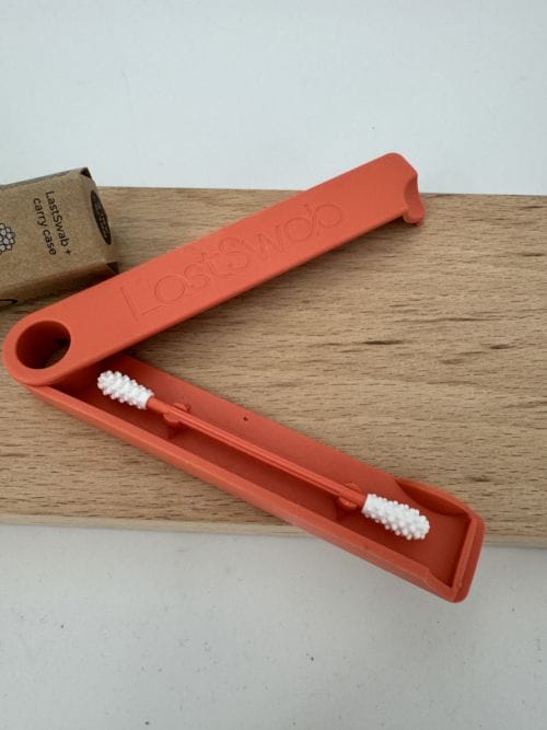 Coton-Tige réutilisable Regular - LastSwab - Orange