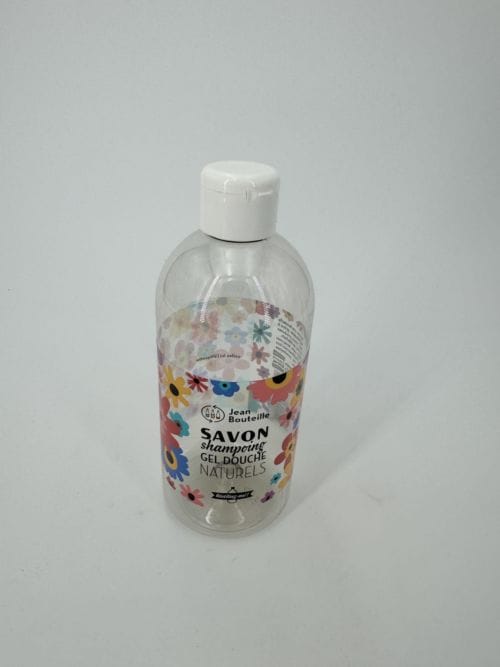 Bouteilles réutilisables plastique - Buanderie format XL contenance env. 2 L - Jean Bouteille