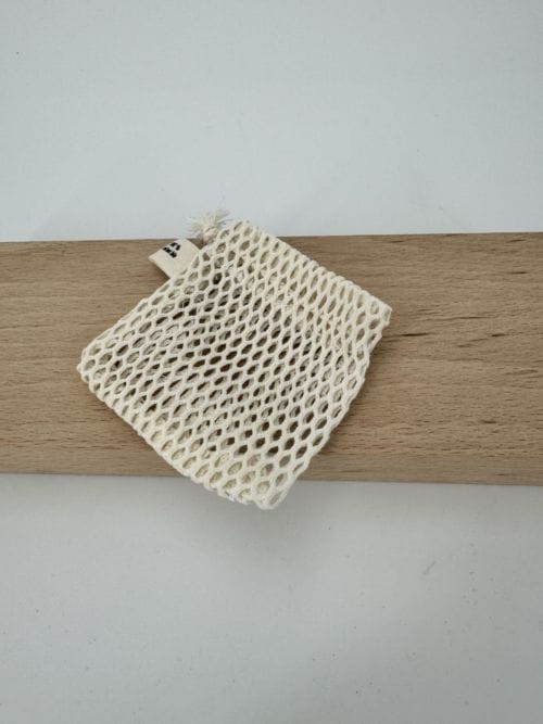 Sachet " Sauve Savon" Fait Main en France 100% coton Bio