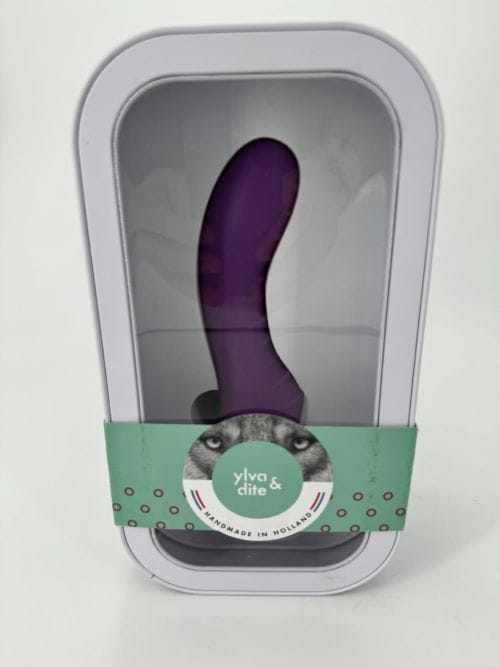 Godemichet naturel Kajsa violet - Ylva & Dite