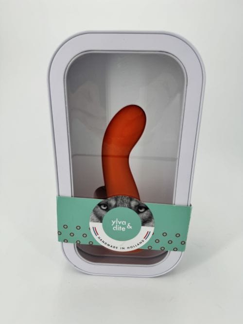 Godemichet naturel Leda orange - Ylva & Dite