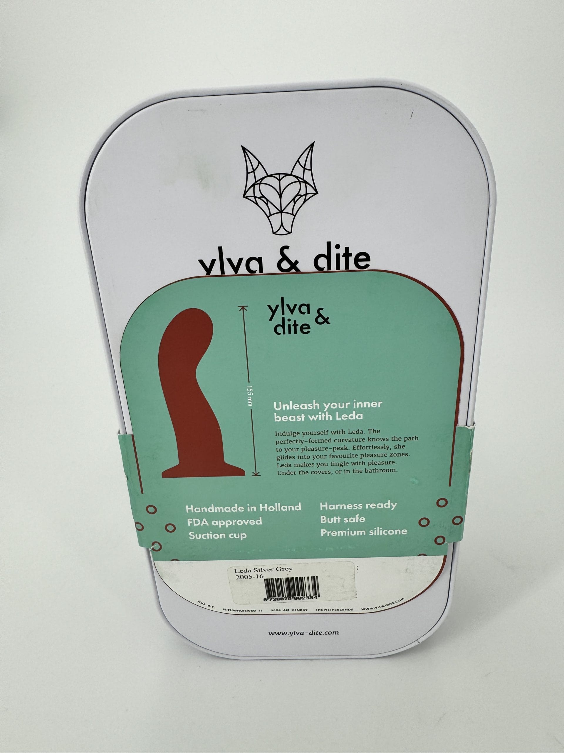 Godemichet naturel Leda Silver Grey – Ylva & Dite – Le Comptoir Original