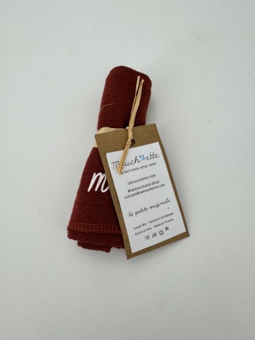 Mouchette mini pourpre