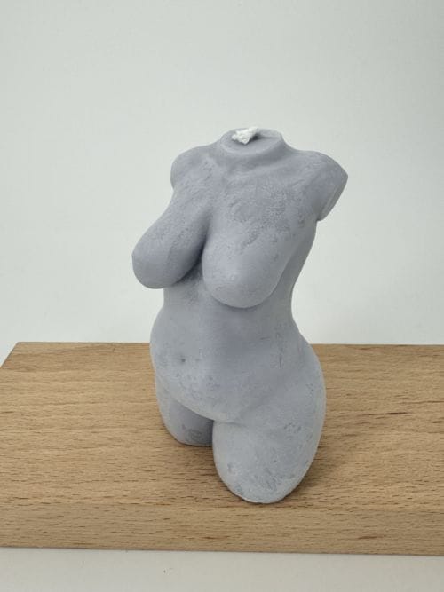 Bougie inclusive - Aleks - Bleu gris - Fluid