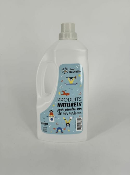 Bouteilles réutilisables plastique - Buanderie format L contenance env. 1L - Jean Bouteille