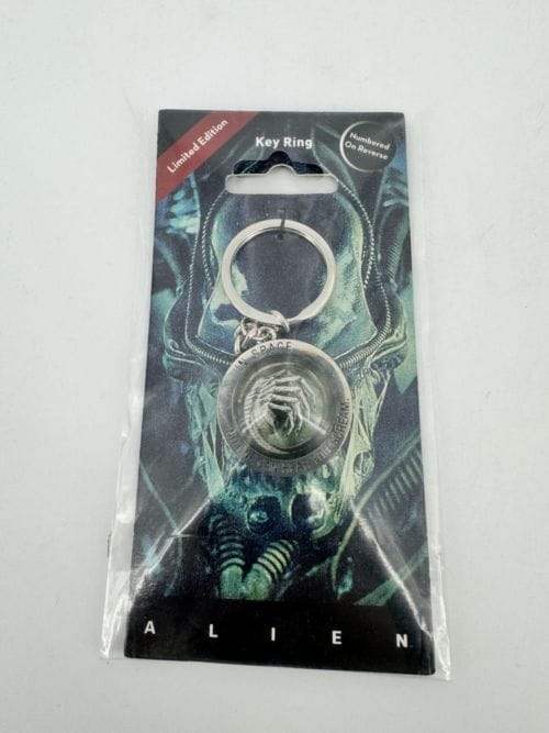 Porte-clés métal Alien, modèle In Space No One Can Hear You Scream
