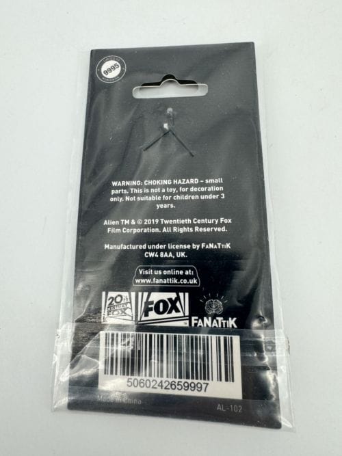 Porte-clés métal Alien, modèle In Space No One Can Hear You Scream