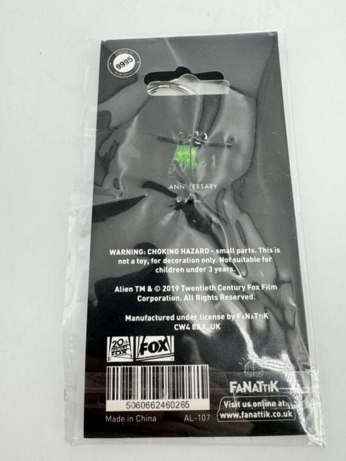 ALIEN - 40e anniversaire - Porte-clés en édition limitée