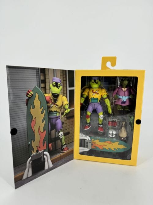 Teenage Mutant Ninja Turtles - Mondo Gecko avec Kerma Ultimate 7'' - Tortues Ninja - NECA