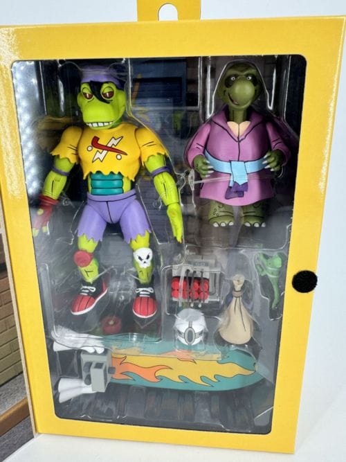 Teenage Mutant Ninja Turtles - Mondo Gecko avec Kerma Ultimate 7'' - Tortues Ninja - NECA