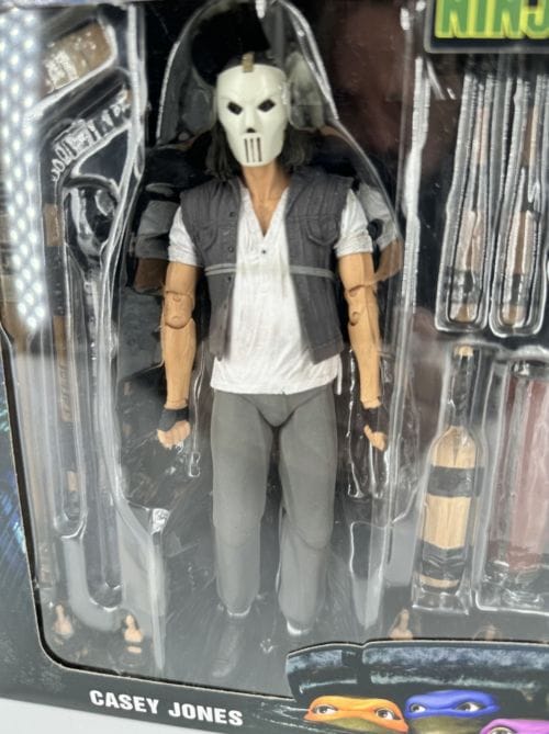 Teenage Mutant Ninja Turtles - Figurines Casey Jones & Raphael - Tortues Ninja - NECA