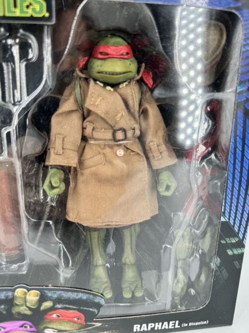 Teenage Mutant Ninja Turtles - Figurines Casey Jones & Raphael - Tortues Ninja - NECA