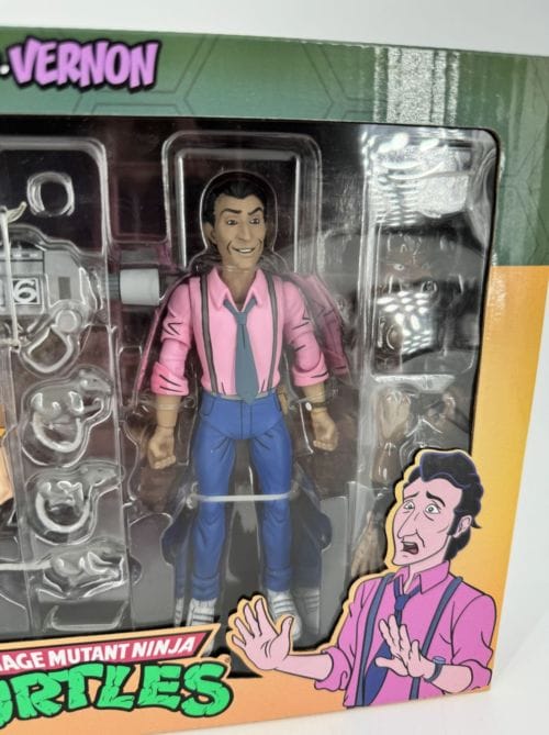 Teenage Mutant Ninja Turtles - Rat King & Vernon - pack 2 figurines Les Tortues ninja - Neca