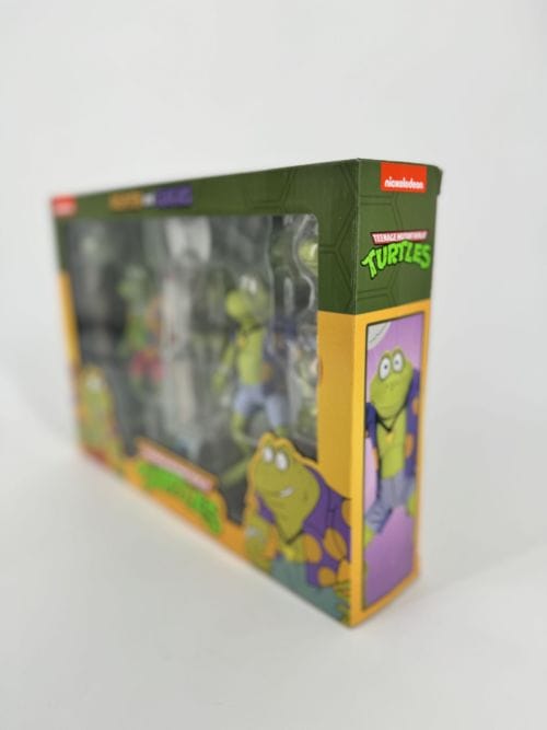 Teenage Mutant Ninja Turtles - GENGHIS & RASPUTIN FROG - pack 2 figurines Les Tortues ninja - NECA