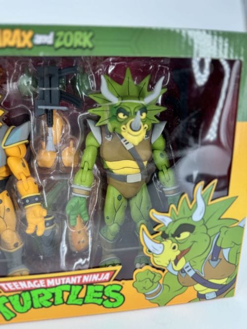 Teenage Mutant Ninja Turtles - Zarax et Zork - pack 2 figurines Les Tortues ninja - NECA