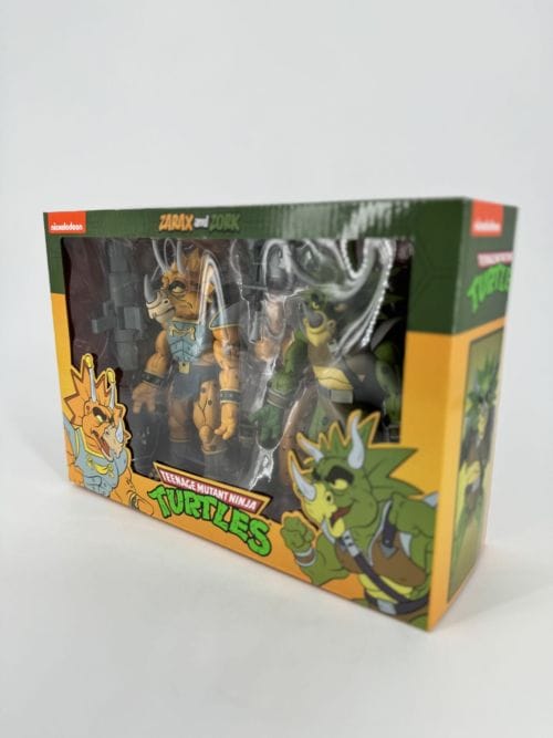 Teenage Mutant Ninja Turtles - Zarax et Zork - pack 2 figurines Les Tortues ninja - NECA