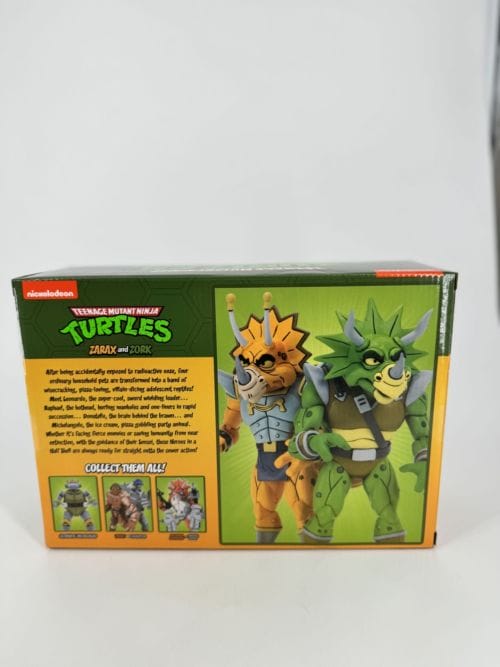 Teenage Mutant Ninja Turtles - Zarax et Zork - pack 2 figurines Les Tortues ninja - NECA