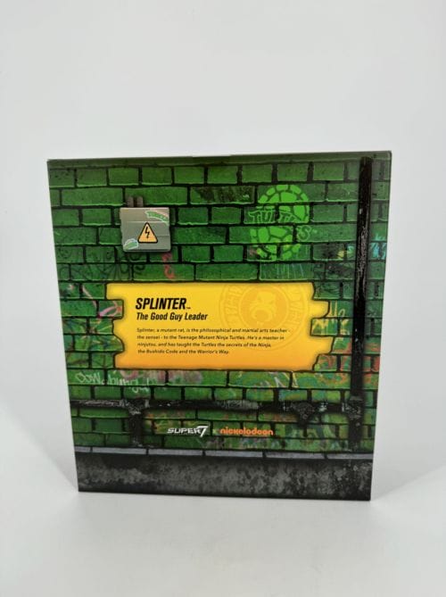 Teenage Mutant Ninja Turtles - TMNT figurine Ultimates Splinter 18 cm SUPER 7 - Tortues Ninja - NECA