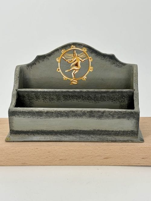 Range Courrier Gris - Shiva - 14 cm