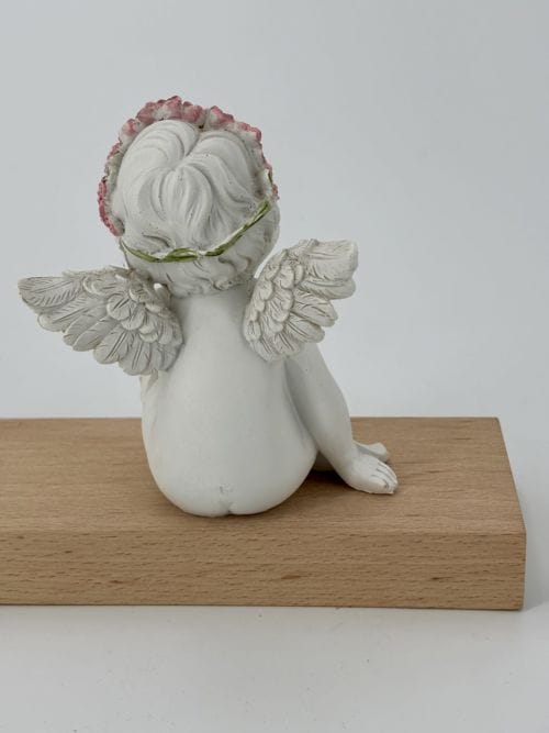 Statuette Chérubin Souriant -14 cm