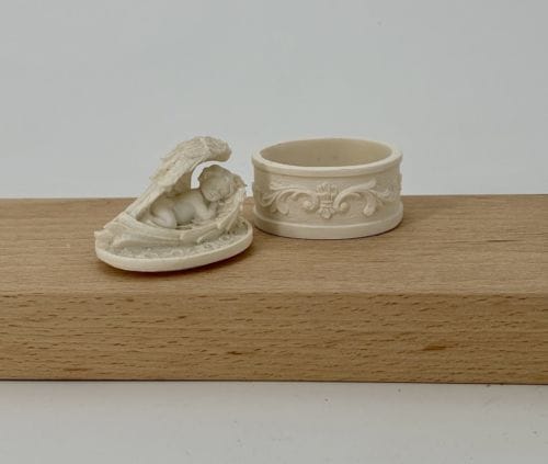 Coffret ange endormi - 7 cm