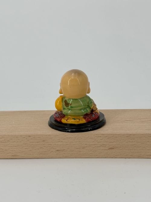 Bouddha Bronze Humilité - 7 cm - Résine