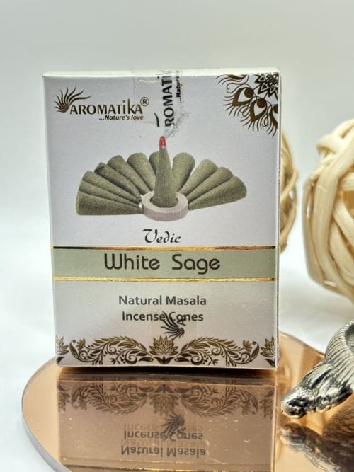 Cône Encens - Aromatika - Sauge Blanche