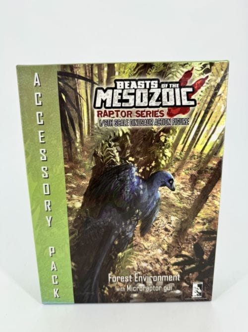 Forest Accessory Pack with Microraptor gui - Beasts of the Mesozoic