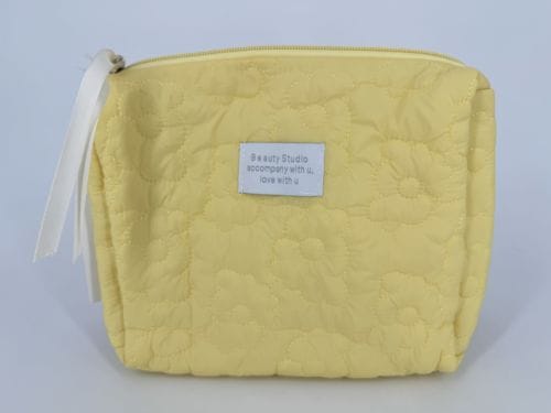 Trousse Maquillage - Beauty Studio - Couleur Jaune Citron