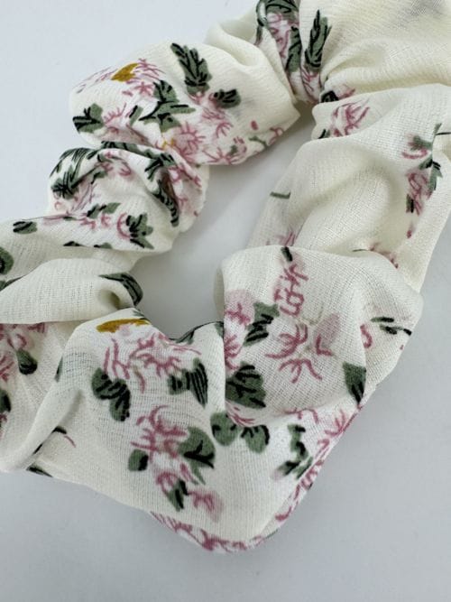 Chouchou Beige Rose, Vert et Jaune