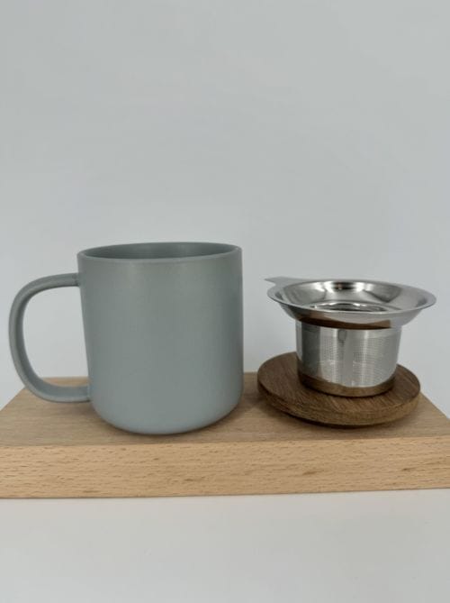 Tisanière Juliet 30 cl Amande en grès - OGO