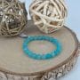 Bracelet Boule 08mm amazonite Etats-Unis AA