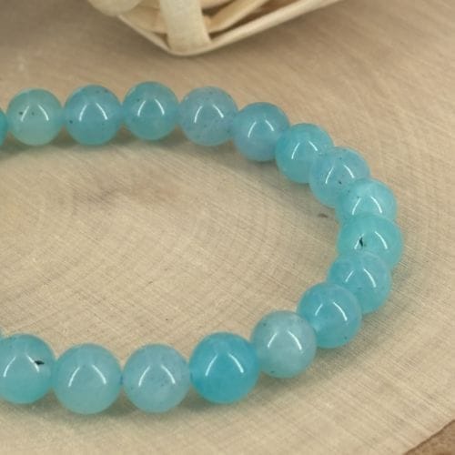 Bracelet Boule 08mm amazonite Etats-Unis AA