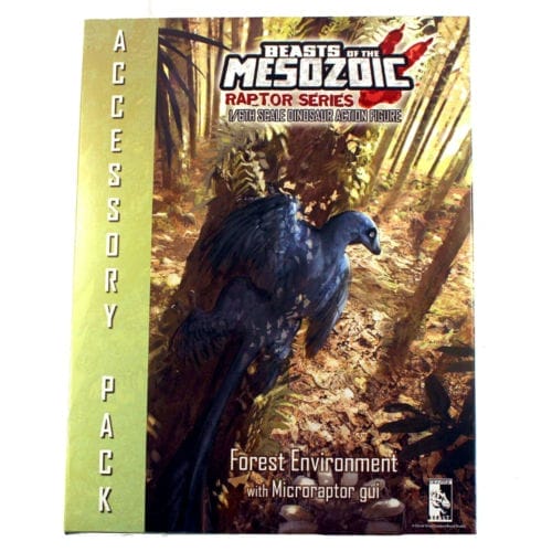 Forest Accessory Pack with Microraptor gui - Beasts of the Mesozoic